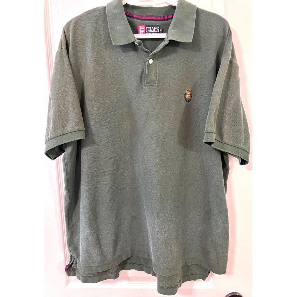 Chaps‎ Ralph Lauren XL Short Sleeve Men's Collar Shirt